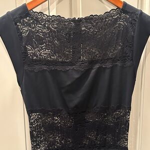 Iconic Bebe Black Lace Dress